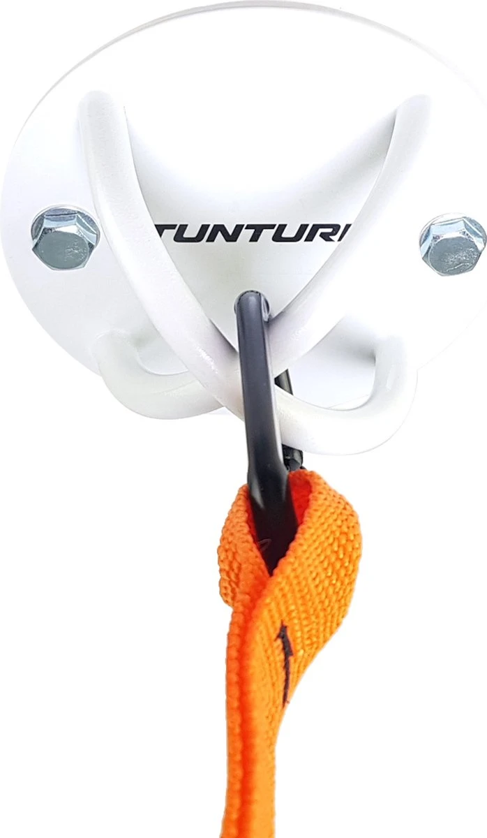 Tunturi Suspension Trainer - Functional Training - Calisthenics - Slingtrainer - Incl. Plafondhaak - Wit 4 Tunturi Suspension Trainer - Functional Training - Calisthenics - Slingtrainer - Incl. Plafondhaak - Wit - Afbeelding 2