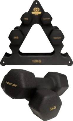Tunturi Gewichten Centuri - Halterset - Dumbbell Set - Neopreen Dummbbells - 1 T/m 3kg - 3 Paar - Incl. Gratis Fitness App 18 Tunturi Gewichten Centuri - Halterset - Dumbbell Set - Neopreen Dummbbells - 1 T/m 3kg - 3 Paar - Incl. Gratis Fitness App -Tunturi 727x1200