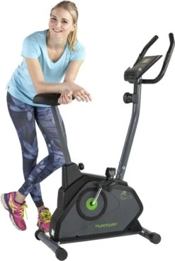 Tunturi Cardio Fit B30 Hometrainer - Fitness Fiets Met 8 Weerstandsniveaus - Voorzien Van Tablethouder En Transportwielen -Tunturi 803x1200
