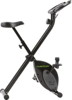Tunturi Star Fit X100 X-bike - Hometrainer - Fitnessfiets - Opvouwbaar - Verstelbaar - 8 Weerstandsniveaus - Opvouwbare Hometrainer