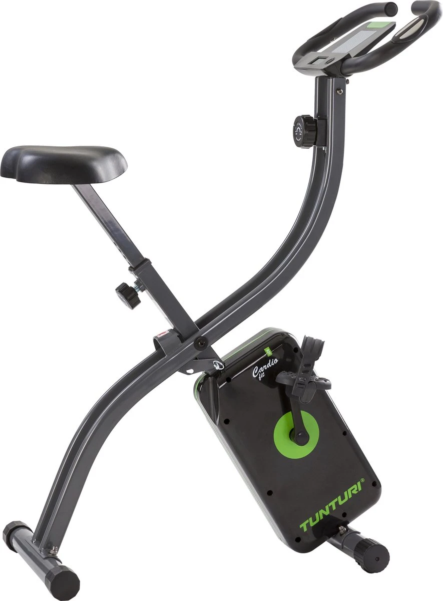 Tunturi Cardio Fit B20 X-bike - Hometrainer - Fitnessfiets - Fietstrainer - Opvouwbaar - Verstelbaar - 8 Weerstandsniveaus 3 Tunturi Cardio Fit B20 X-bike - Hometrainer - Fitnessfiets - Fietstrainer - Opvouwbaar - Verstelbaar - 8 Weerstandsniveaus