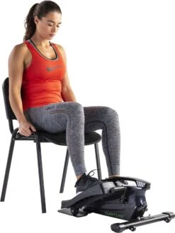 Tunturi Cardio Fit D10 Deskbike - Bureaufiets Voor Op Kantoor - Fietstrainer Voor Onder Het Bureau - Compact -Tunturi 902x1200