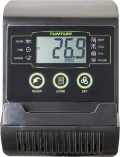 Tunturi Cardio Fit B40 Hometrainer - Fitnessfiets Met Lage Instap - 8 Weerstandsniveaus - Voorzien Van Tablethouder En Transportwielen -Tunturi 920x1200