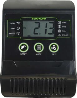 Tunturi Cardio Fit B35 Hometrainer - Fitnessfiets - 8 Weerstandsniveaus - Hartslagmonitor - Ergonomisch - Verstelbaar Stuur - Transportwielen -Tunturi 944x1200