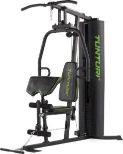 Tunturi HG20 - Krachtstation - Home Gym - Fitness Krachtstation Voor Thuis - Voor De Beginnende En Gevorderde Sporter - Incl. Gratis Fitness App