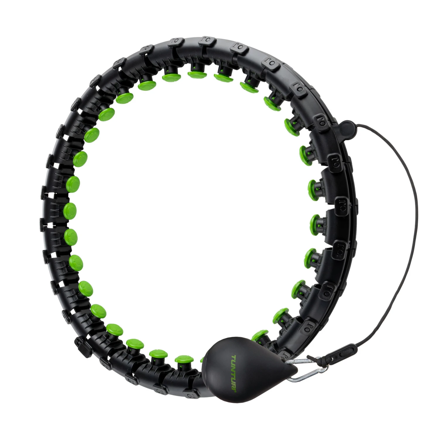 Tunturi Adjustable Hula Hoop Including Weight 3 Tunturi Adjustable Hula Hoop Including Weight