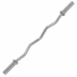 Tunturi Olympic Curlbar SpringCol Chrome 120 Cm - Ø 50 Mm
