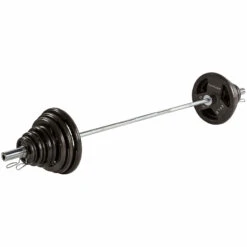 Tunturi Olympic Tri-Grip Barbell Set