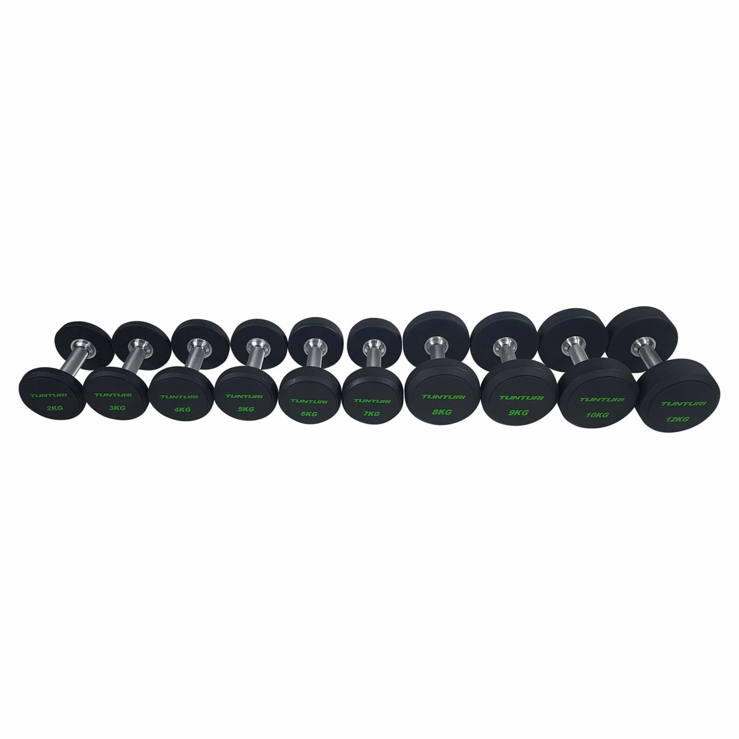 Tunturi Pro PU Dumbbell Set 3 Tunturi Pro PU Dumbbell Set