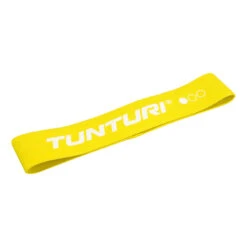 Tunturi Textile Resistance Band, Light, Yellow